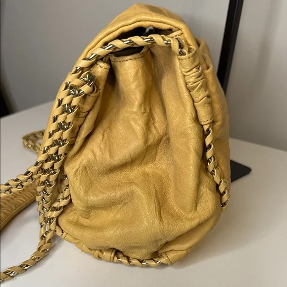 MCM Tan Leather Shoulder Bag - Picture 4 of 13